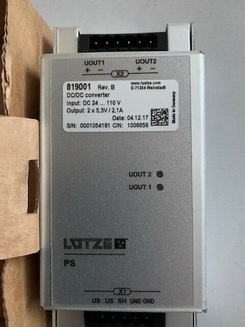 Luetze DC/DC Wandler/Converter USB Ladegerät/charger Typ NG-9001 unused