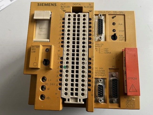 SIEMENS SIMATIC S5 6ES5 095-8MA04 E-Stand: 01 - used -