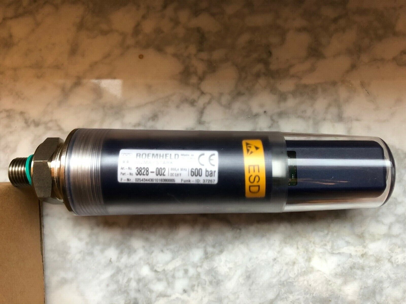 Roemheld Drucksensor 3828002 mit Funktransmitter – SIBA Germany