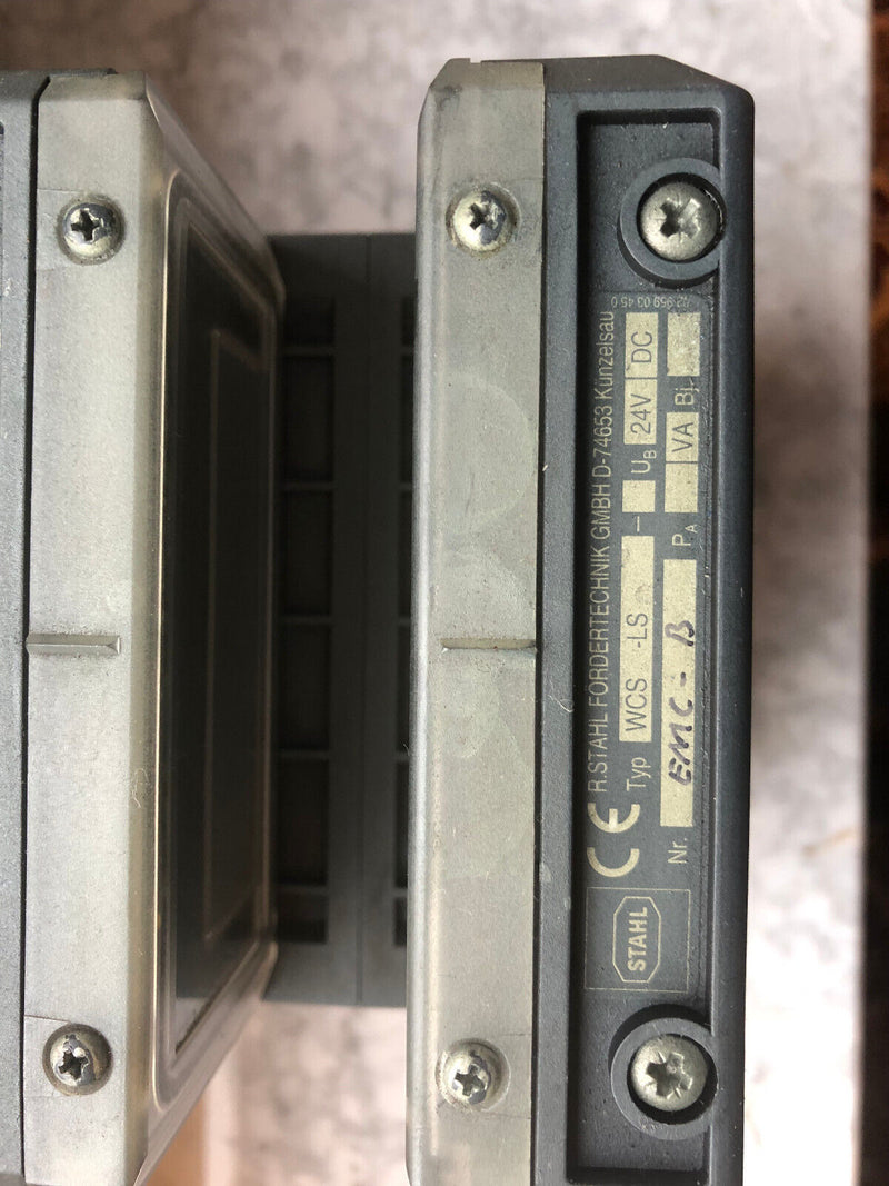 R. Stahl Fördertechnik Stahltronic WCS3A-LS221 Lesekopf reading head WCS3A 24VDC