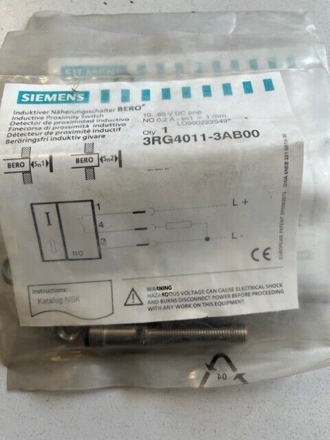 Siemens 3RG4011-3AB00 new