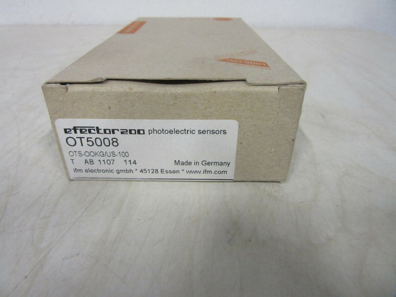 IFM Electronic Photoelectric Sensor OT5008 OTS-00KG/US
