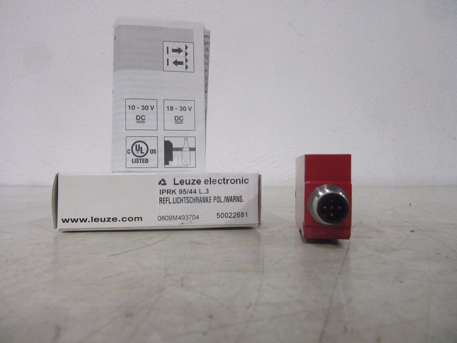 Leuze electronic IPRK 95/44 L.3 Refl. Lichtschranke -unused-