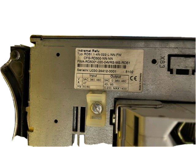 REXROTH REFU TYPE RD5.1.1-4N-022-L-NN-FW CFG-RD500-NN-NN