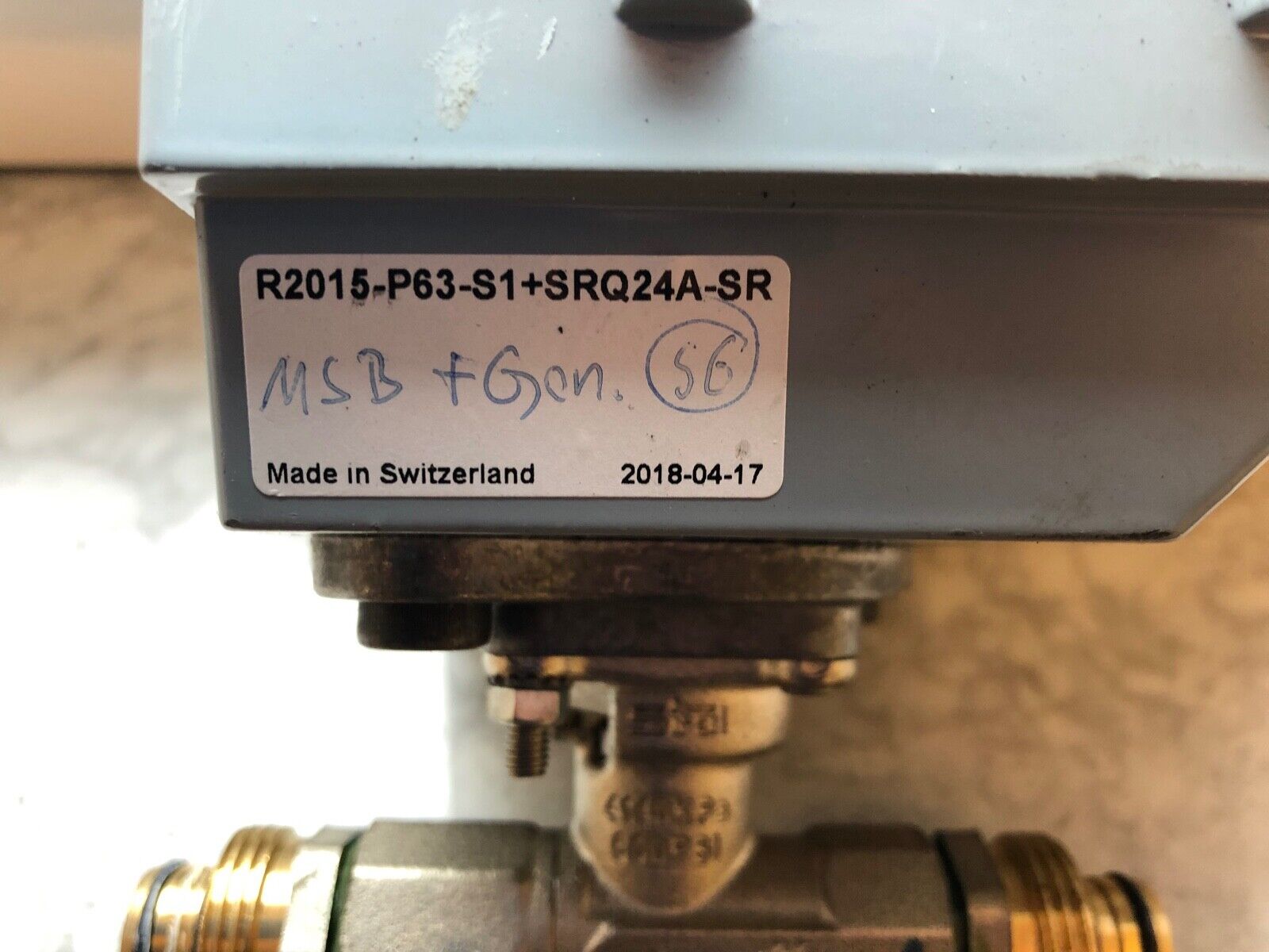 Belimo SRQ24A-SR Antrieb für Kugelhahn 16Nm AC DC 24V mit Anschluss R2015-P63-S1