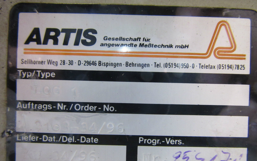 ARTIS LOG 1 Converter