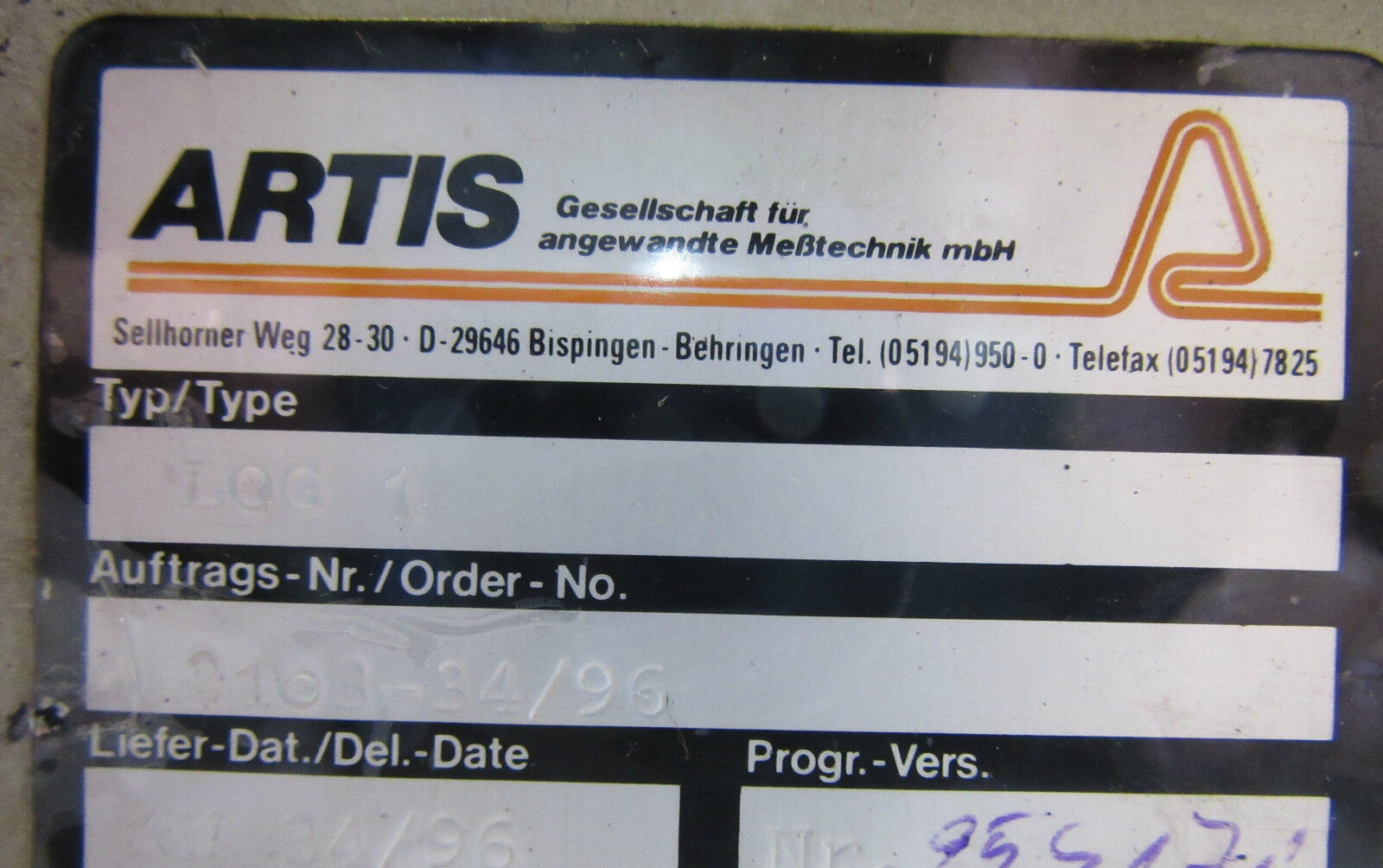 ARTIS LOG 1 Converter