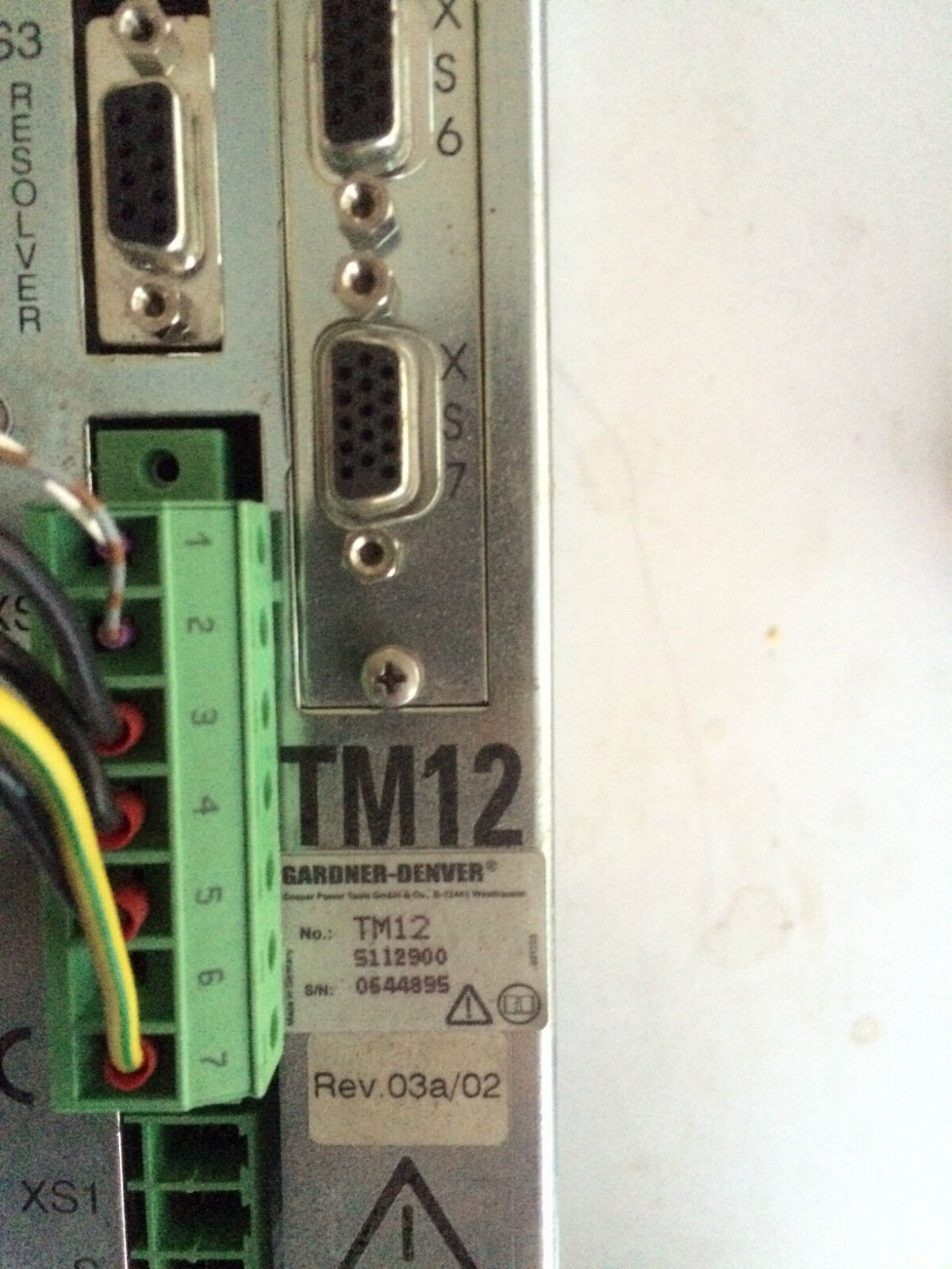 Gardner-Denver Cooper Tools TM12 No. S112900