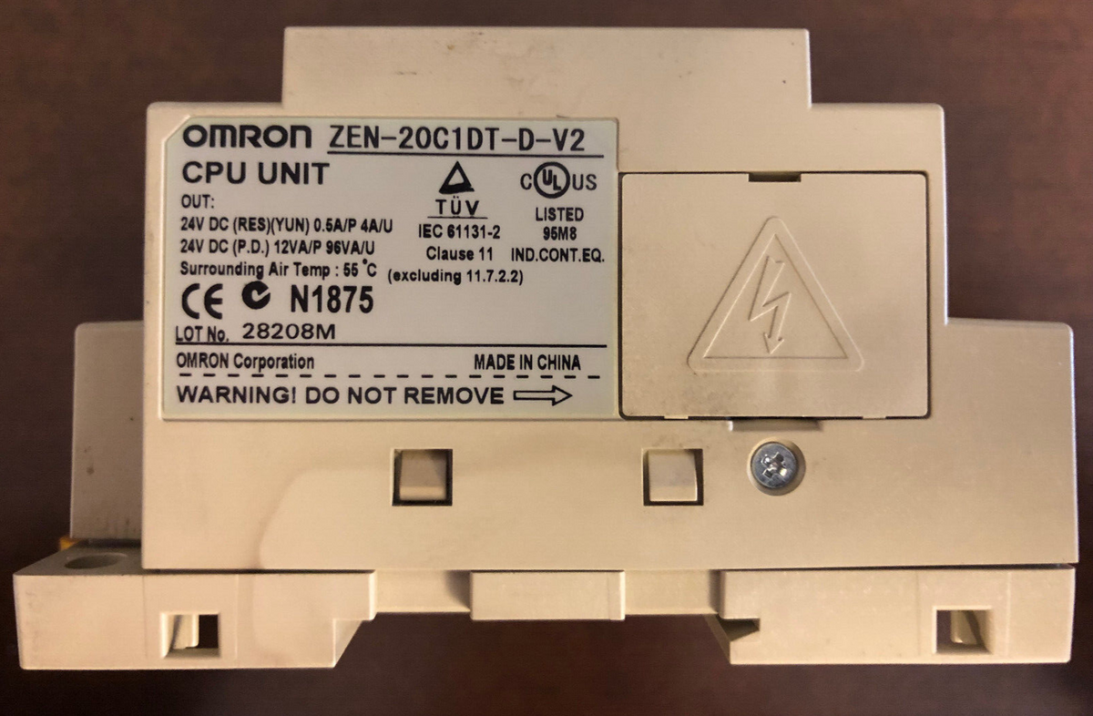 OMRON ZEN-20C1DT-D-V2 CPU Unit