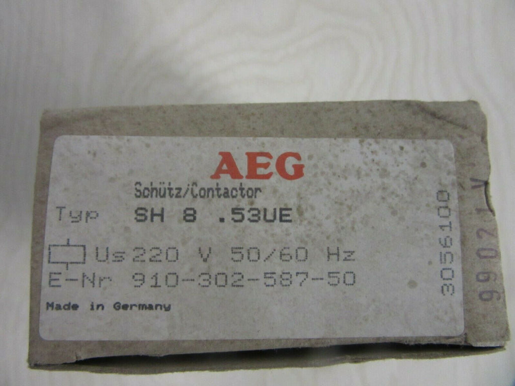 AEG Typ SH8.53UE 2pieces Schütz/Contactor