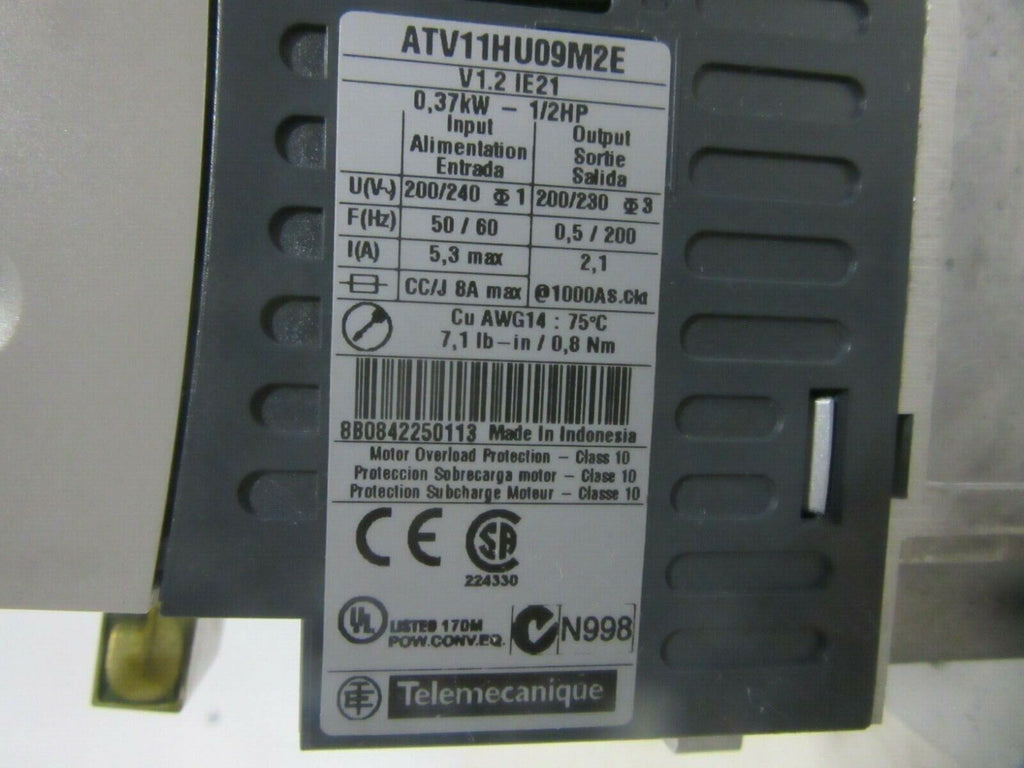 Telemecanique Altivar 11 ATV11HU09M2E Freguenzumrichter