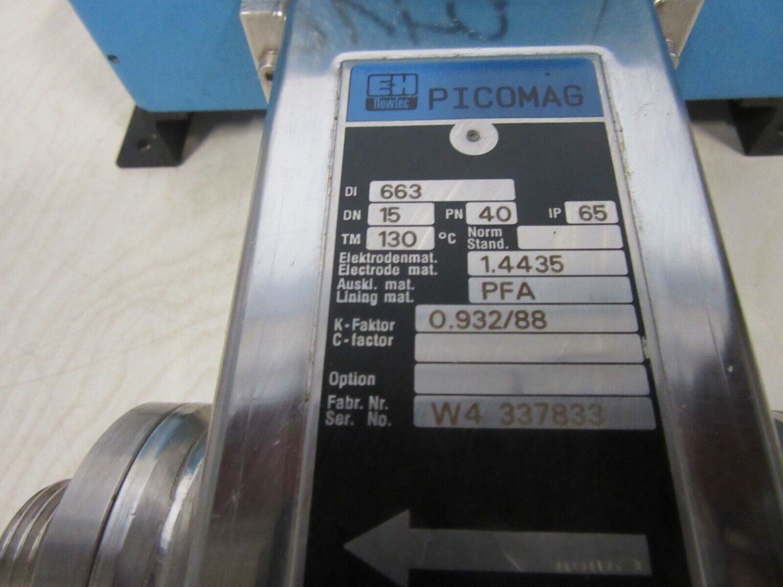 ENDRESS+HAUSER FLOWTEC PICOMAG VARIOMAG SPEEDMAG P II DI 661 