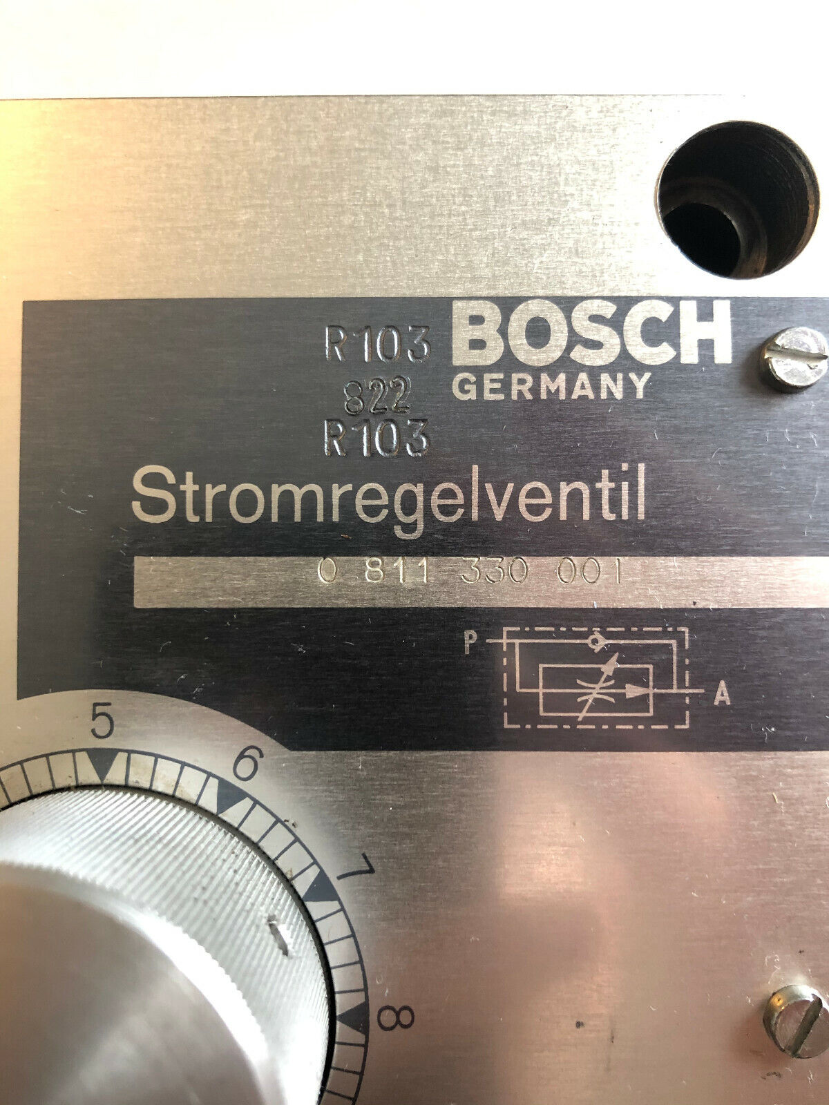 Bosch Stromregelventil 0 811 330 001 