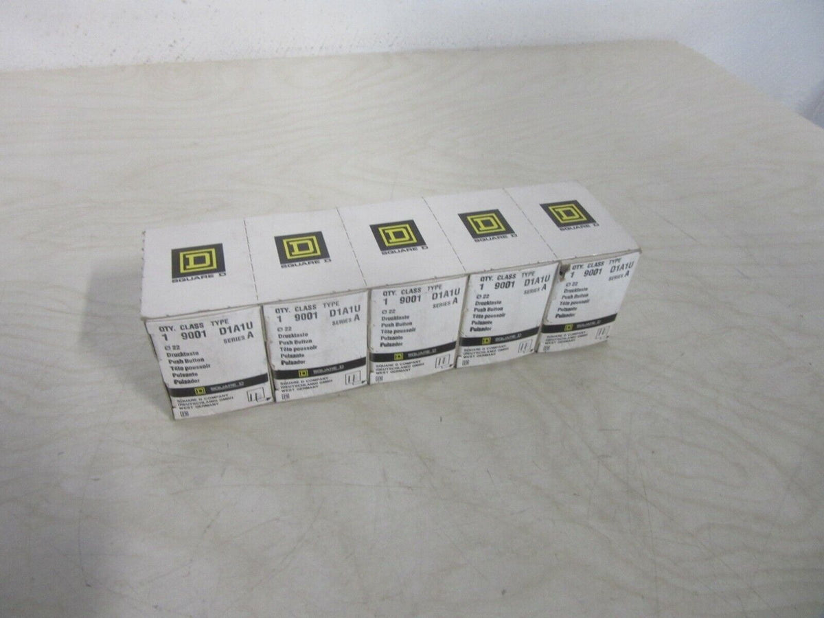 Square D 9001 D1A1U  Drucktaste -5Stück-