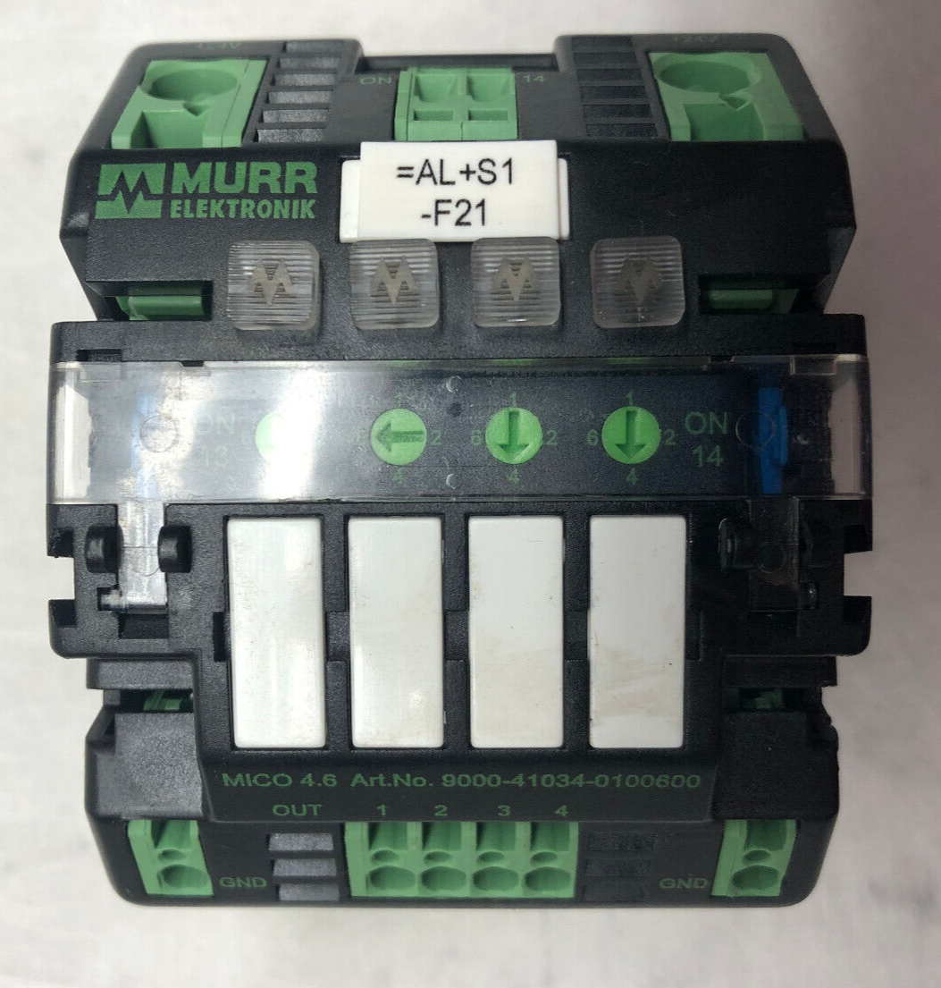 MURR ELEKTRONIK MICO 4.6 9000-41034-0100600 Lastkreisüberwachung, 4-kanalig