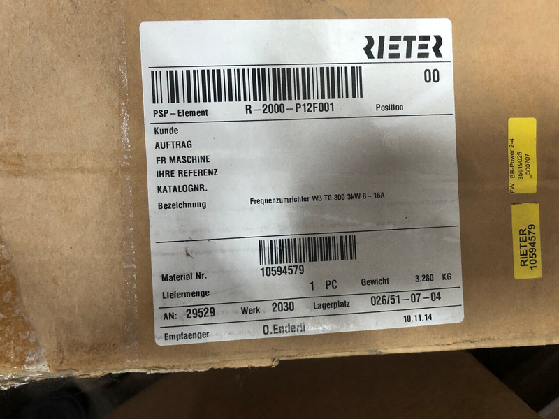 Frequenzumrichter WAVE3 TO 300 3KW 8-16 A