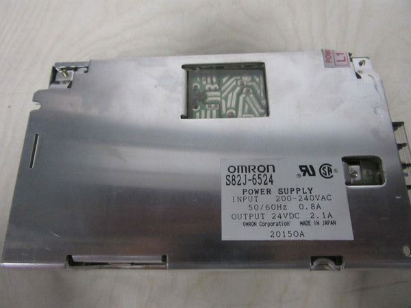 Omron S82J-6524 Netzteil  Input 200-240VAC  0.8A Output 24VDC