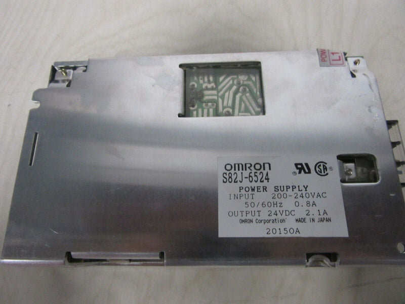 Omron S82J-6524 Netzteil  Input 200-240VAC  0.8A Output 24VDC