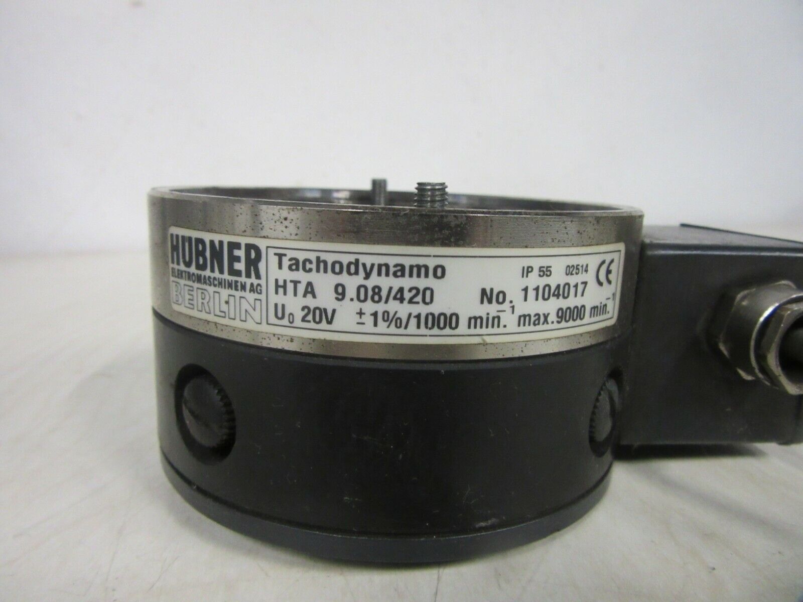 HÜBNER Tachodynamo HTA 9.08/420 No1104017