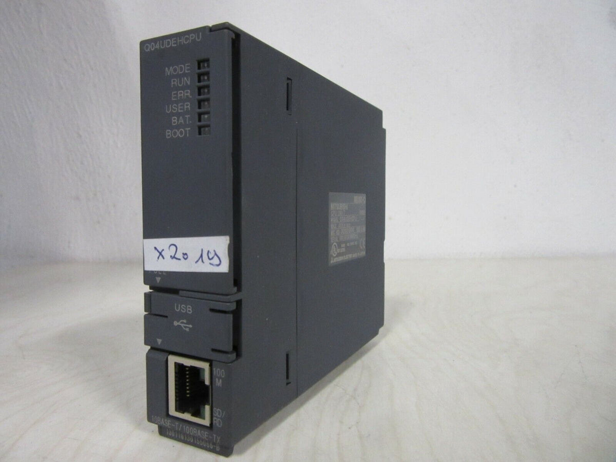 Mitsubishi CPU Unit Model Q04UDEHCPU 0.49A