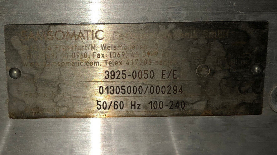 Lecktester Samsomatic Hematech 3925-0050