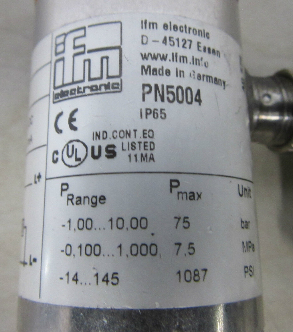 IFM electronic PN5004 Drucksensor