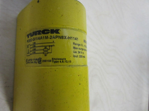 TURCK ELEKTRONIK PC002-GI1/4A1M-2APN8X-H1141