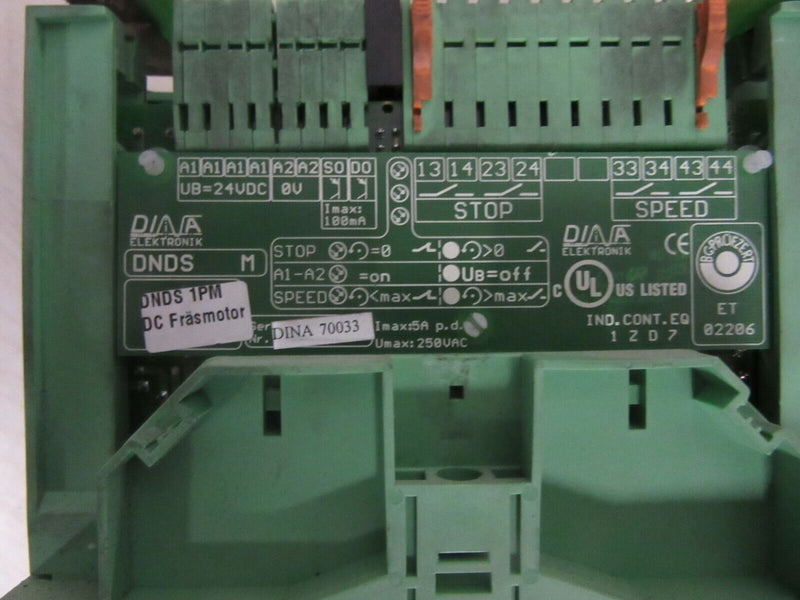 DINA ELEKTRONIK DNDS 1E MODULE  DNDS M MODULE DNDS 1PM