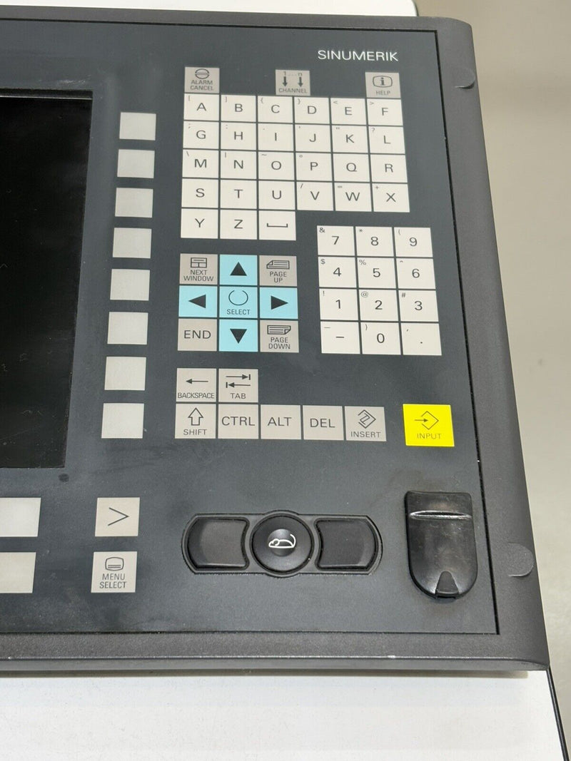 SIEMENS SINUMERIK 6FC5203-0AF02-0AA1 Version F Operator Panelfront