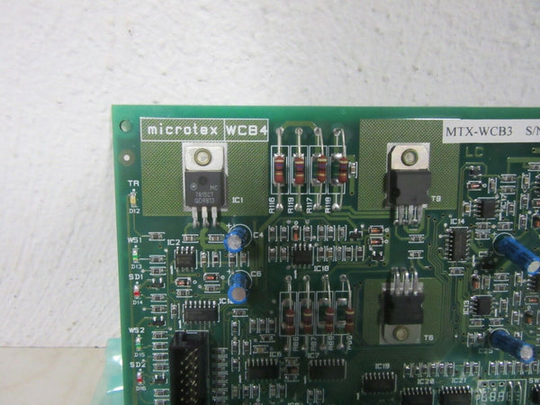 Mictrotex WCB4 MTX-WCB3 UNUSED