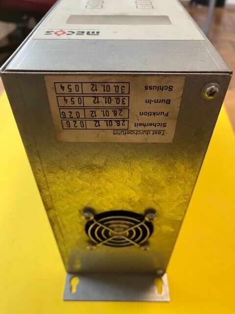 Mecos MBE3-50 Drive Control   VERSION BG8G10328-10NF
