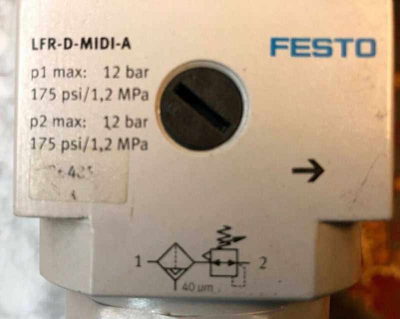 LFR-D-O-MIDI-A Filter-Regelventil Baugröße:Midi Baureihe:D  186485 