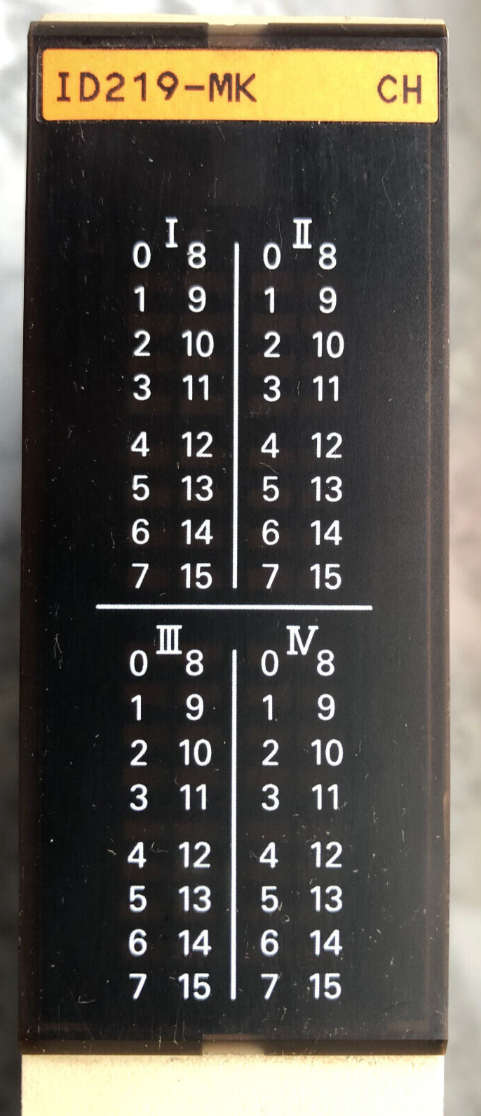 OMRON Input-Unit C250HL-ID219-MK