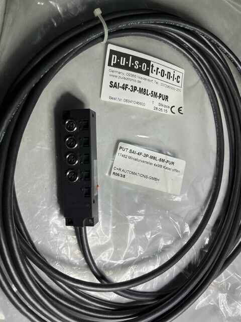 Pulsotronic SAI-4F-3P-M8L-5M-PUR BEST.NR. 08341046600