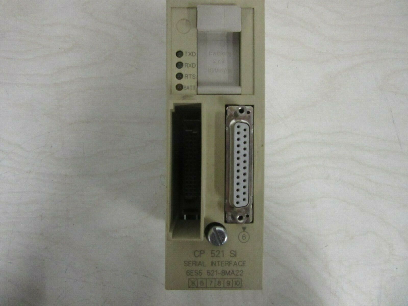 Siemens Simatic S5 CP 521 SI Serial Interface 6ES5 521-8MA22 E-Stand: 05