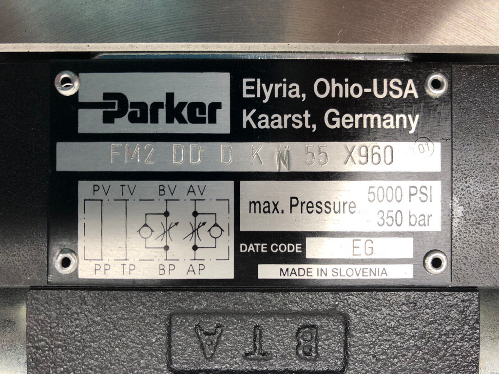 Parker Unit mit D1VW004CNJDLJ591, FM2DDDKN55 X960, SensoControl SCPSD-400-04-27