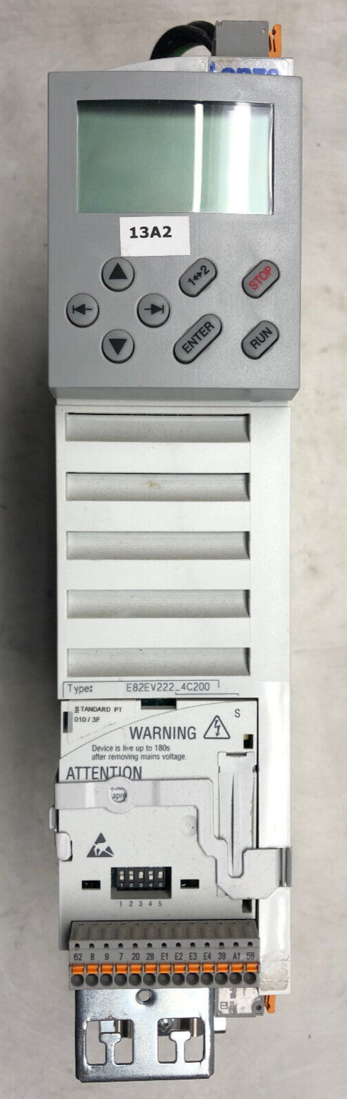 Lenze Inverter 8200 Prod.-No: 45493305 mit Entstörtf. Prod.-No. 13218599