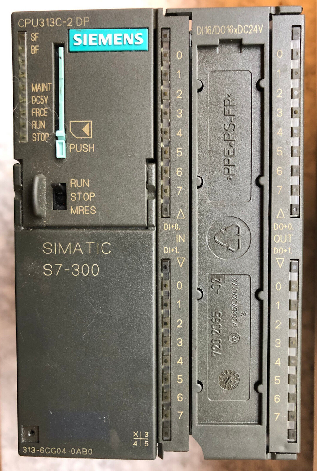 Siemens Simatic S7-300 CPU313C-2DP  6ES7 313-6CG04-0AB0