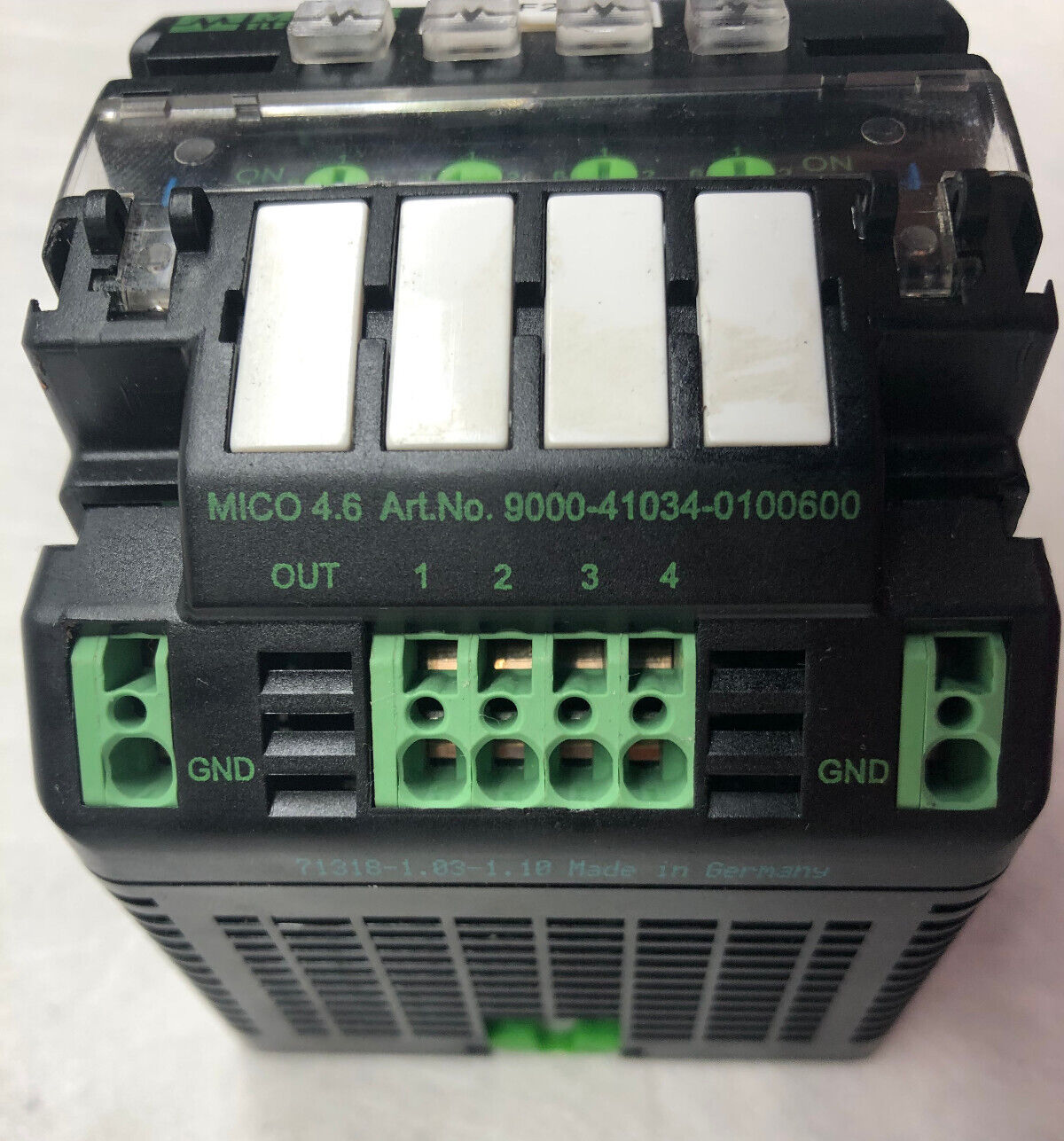 MURR ELEKTRONIK MICO 4.6 9000-41034-0100600 Lastkreisüberwachung, 4-kanalig