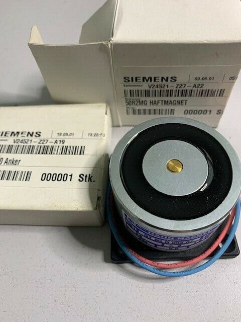 Hahn Elektro-Haft-Magnet mit Grundplatte GT 50 R 002.01 24V- 1,5W 490N Neu