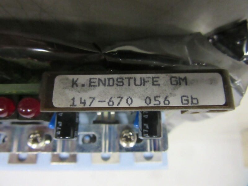 Schlafhorst K.Endstufe GM 147-670 056 Gb