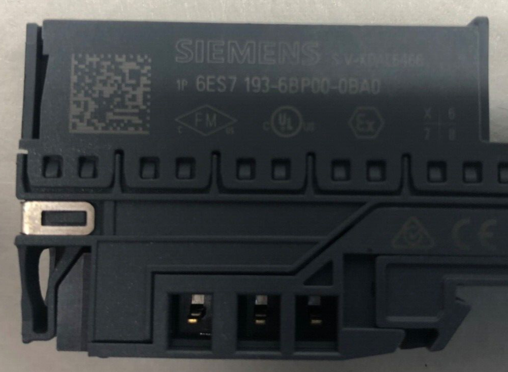 SIEMENS SIMATIC S7 BASE UNIT 6ES7 193-6BP00-0BA0