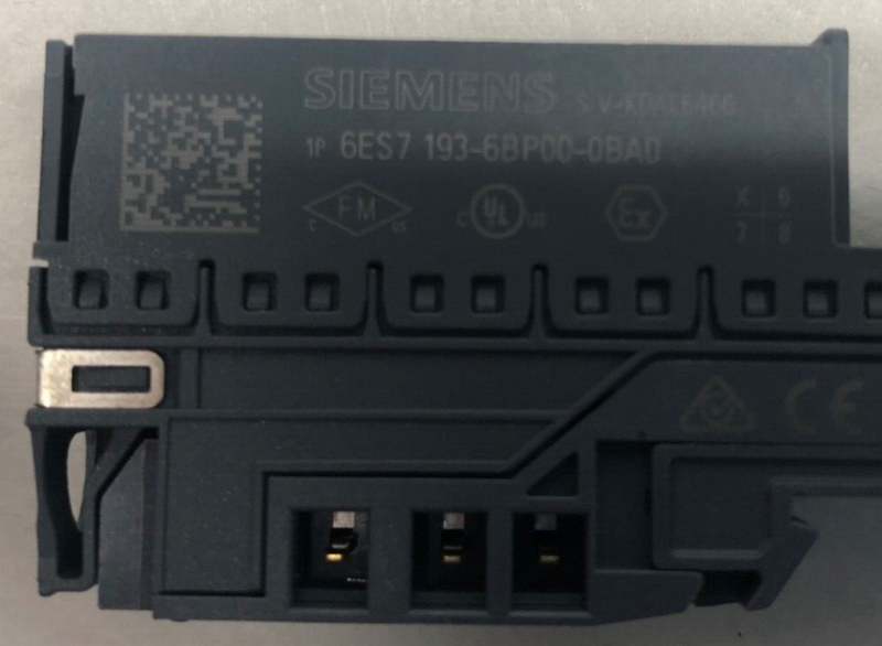 SIEMENS SIMATIC S7 BASE UNIT 6ES7 193-6BP00-0BA0