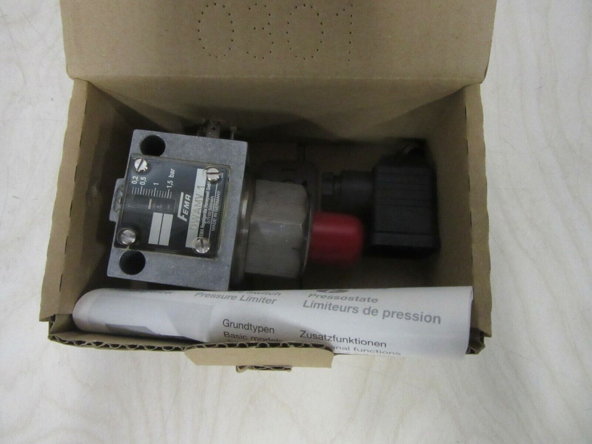 Honeywell Fema DWAMV 1 Druckwächter 0,2 bis 1,6 bar Maximaldruckbegrenzer