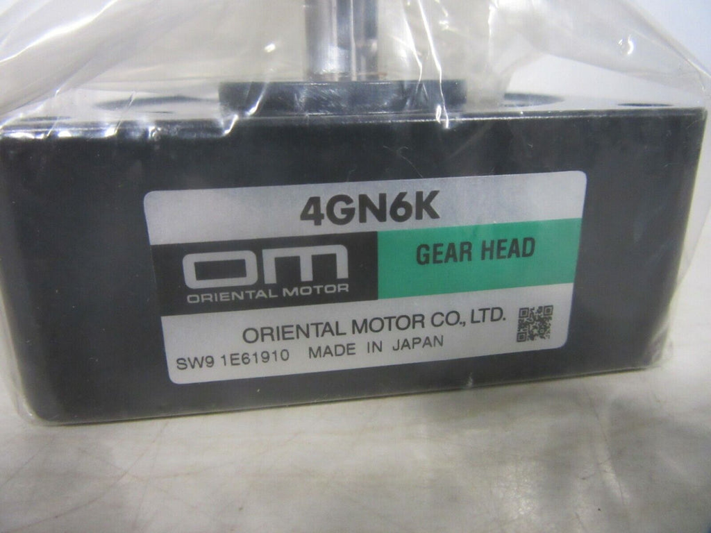 ORIENTAL MOTOR 4GN6K Gear Head