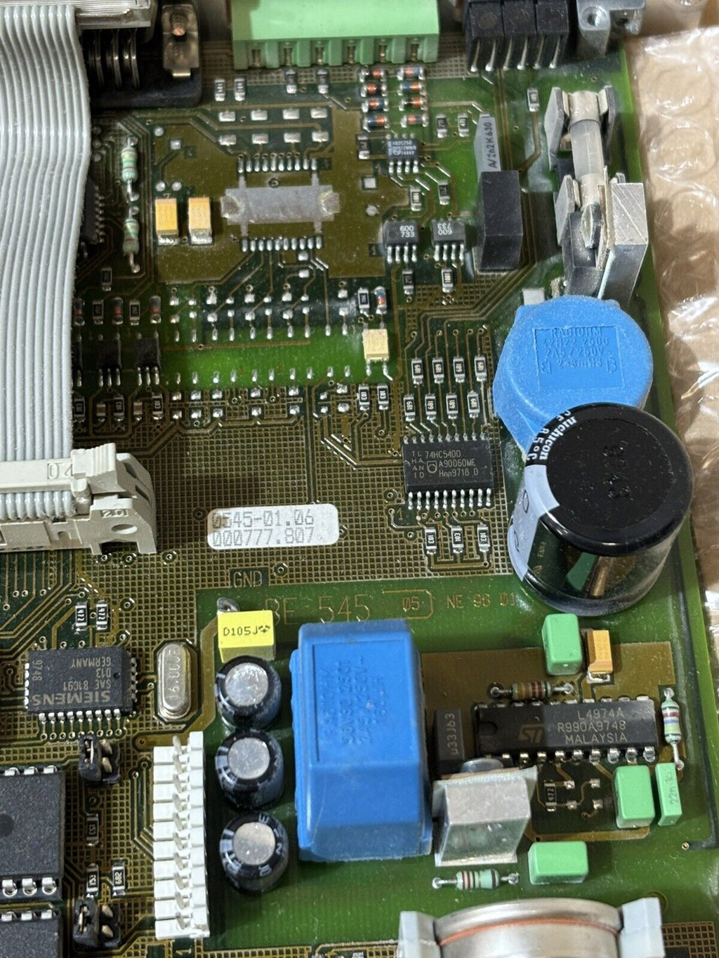 Rieter DSP D50 Leiterplatte Strecke