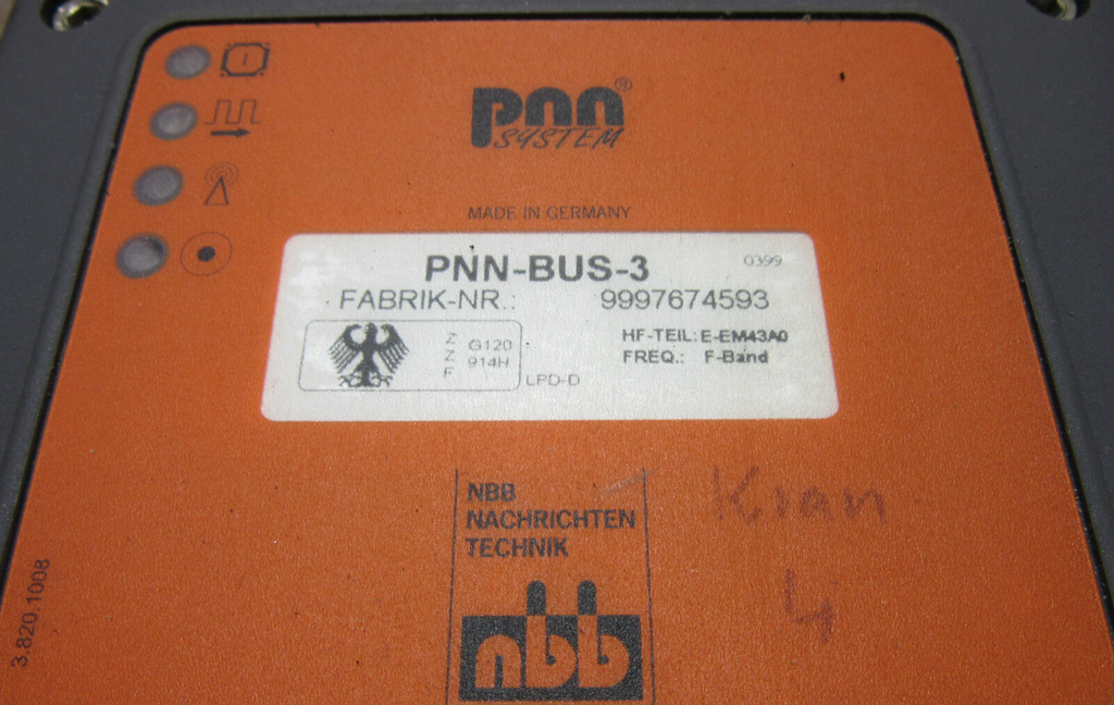 NBB Nachrichten Technik PNN-BUS-3 E-EM43A0