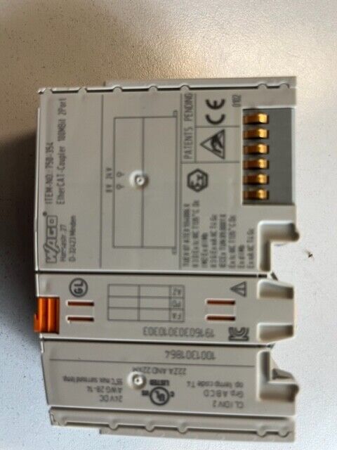 WAGO  Ethercat Item-No.: 750-354 Ober Abdeckung  fehlt s.Bild