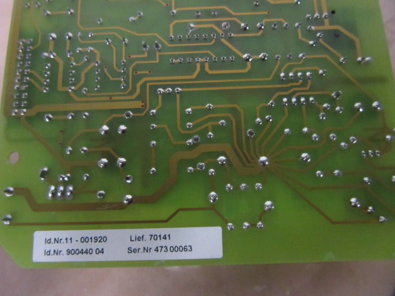 Mahlo GK KB100/KR 85 SN:47300063 1.6190.0164./04 