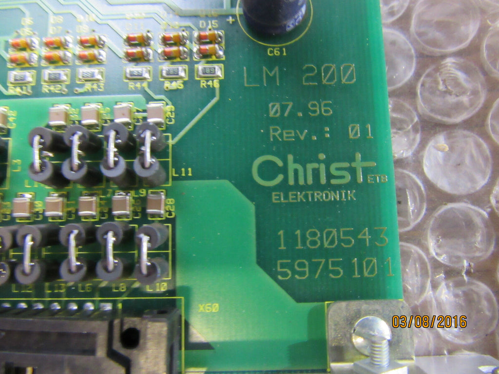 CHRIST LM200 Waschanlage